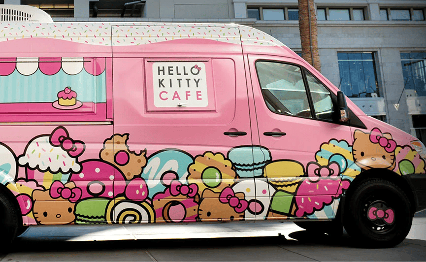 Courtesy of Hello Kitty Cafe Truck