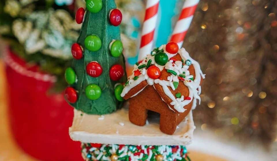 This Doral Dessert Bar Lets You Build Your Own Gingerbread House Shake!