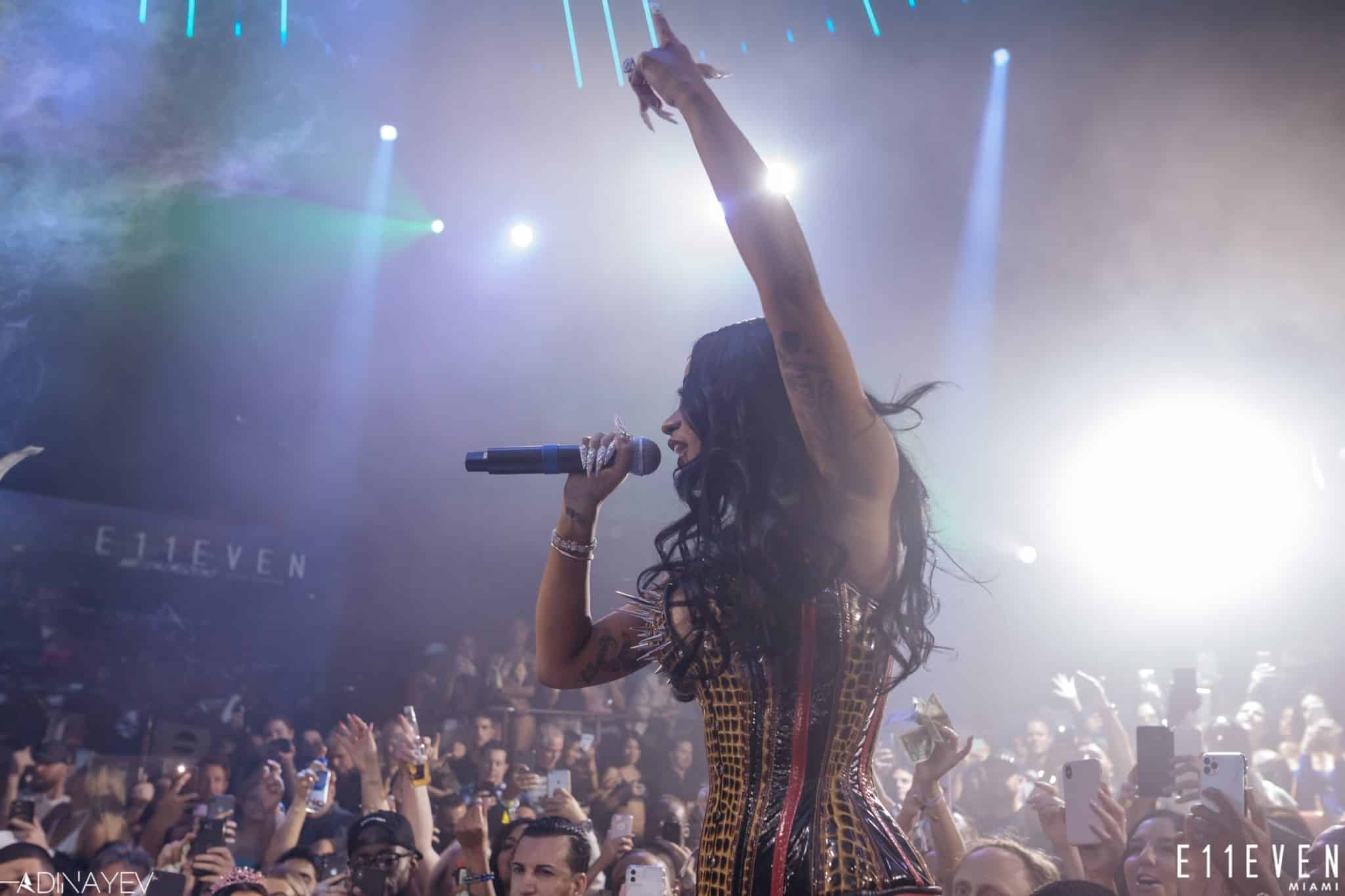 Cardi B Performs at E11EVEN Miami on February 1, 2020