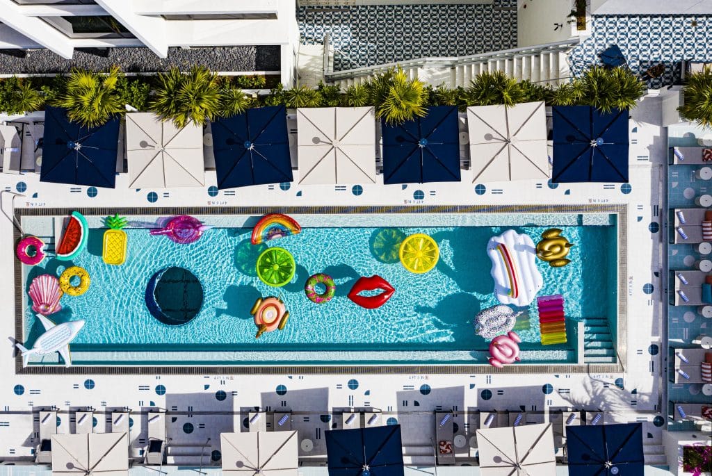 The Moxy South Beach pool