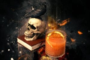 Sip on themed cocktails in one of Miami’s most haunted venues