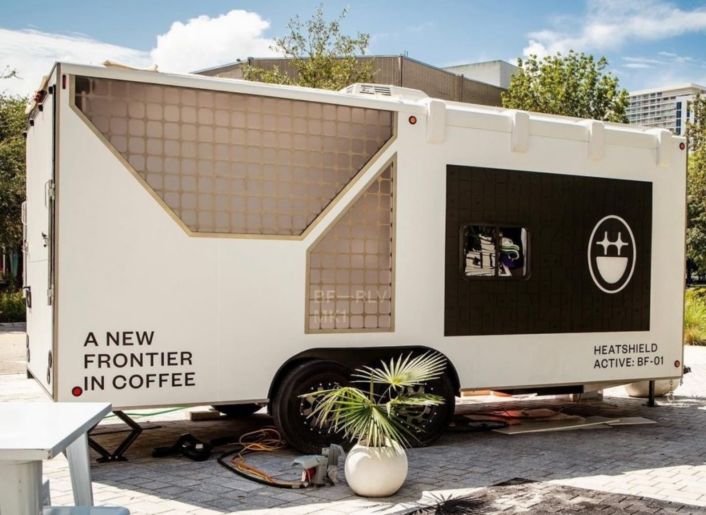 Big Face Coffee by Jimmy Butler pop-up in the Miami Design District