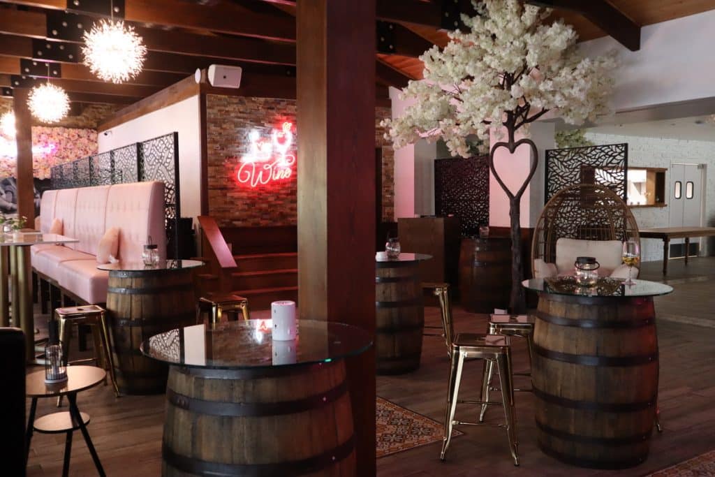 A Love Story Winery & Bistro interior