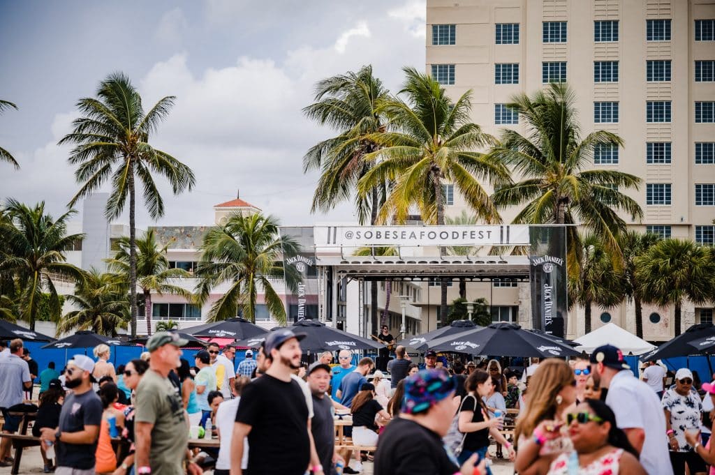 South Beach Seafood Festival Jack Daniels stage
