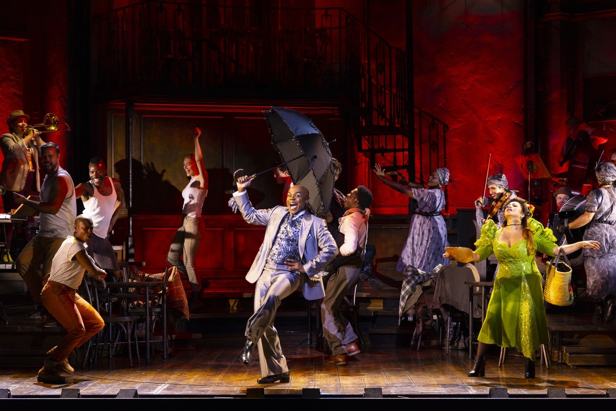 Nathan Lee Graham company in Hadestown North American Tour 2022