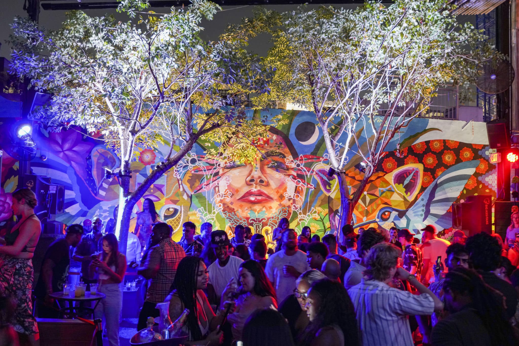 A vibrant party in Pilo’s Tequila Garden