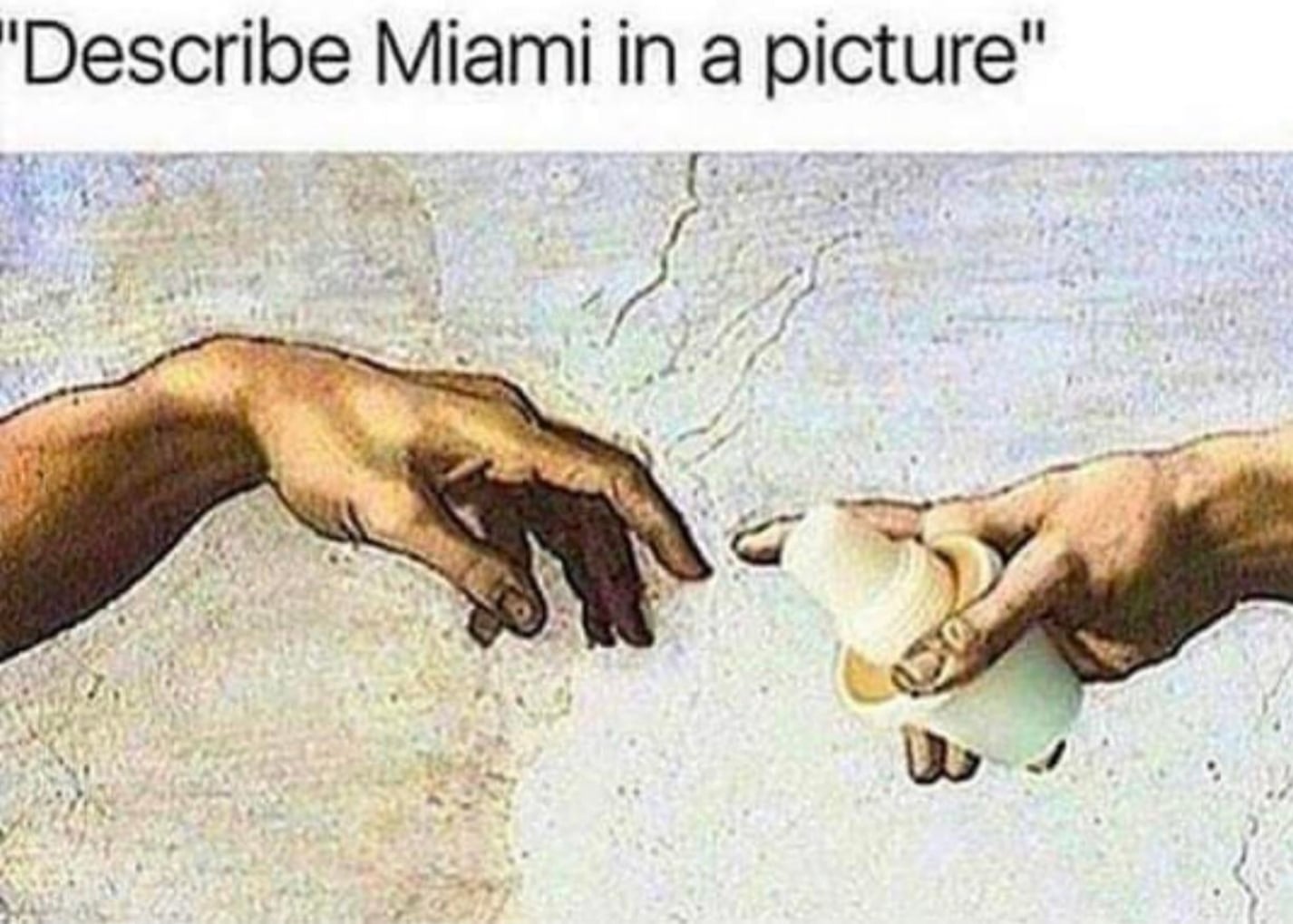 Miami cafecito meme