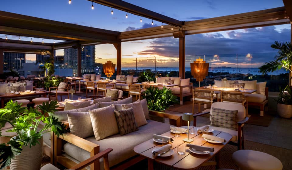 This Rooftop Restaurant With Unmatched Views Of Biscayne Bay Is Now Open In Coconut Grove