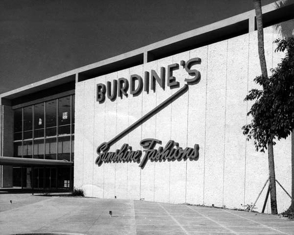 Burdine's. September 21, 1962.