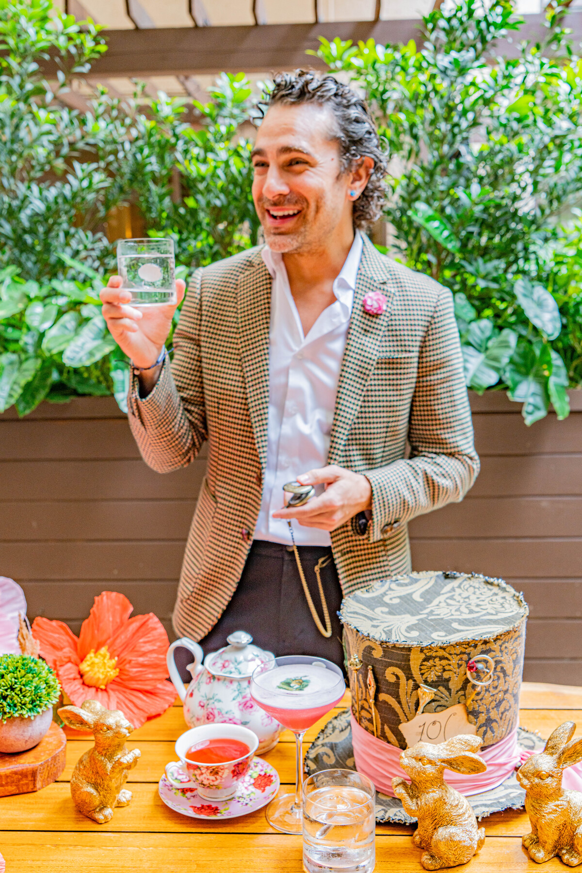 Gio Gutierrez at Mad Hatters Spring Brunch Series