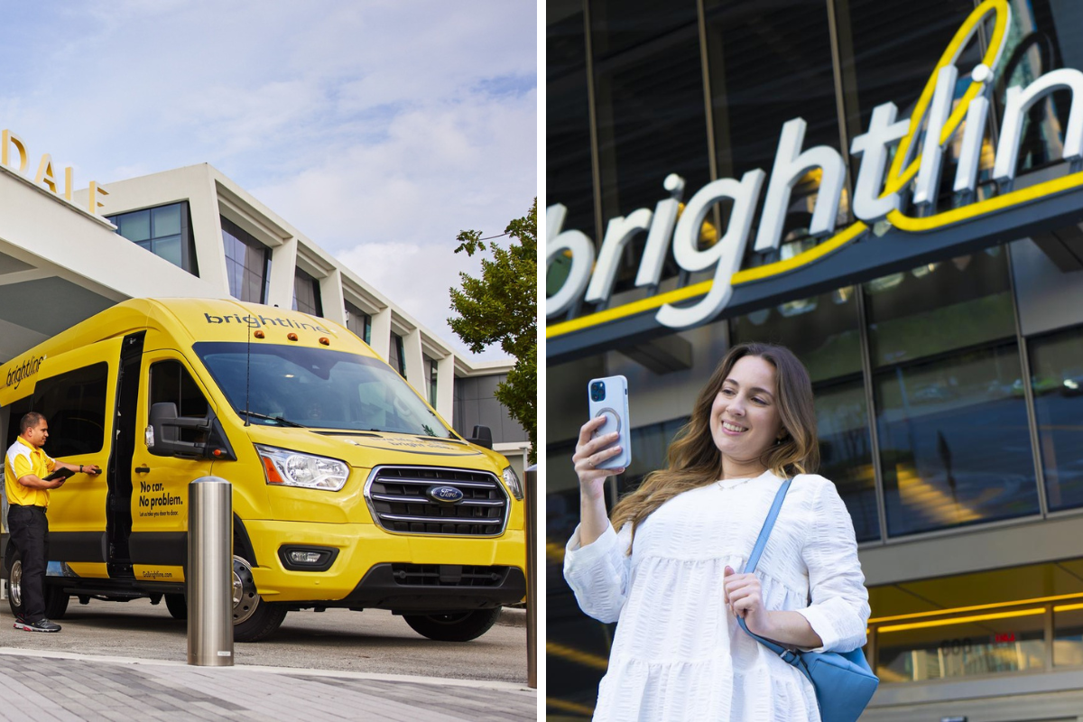 Brightline+ shuttle service
