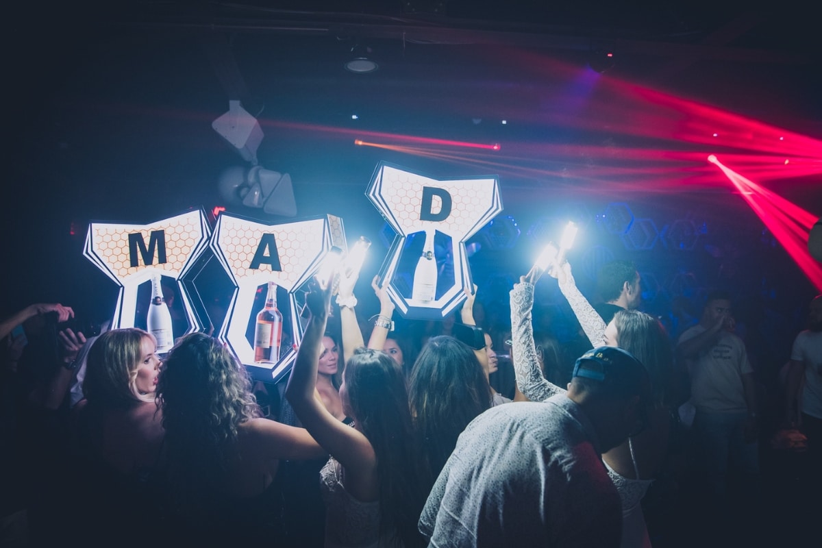 People dance at Mad Club Wynwood