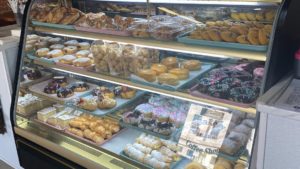 Pastry selection at Rico Bakery in Miami