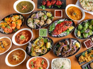 Asian feast from Indian Spice in Miami