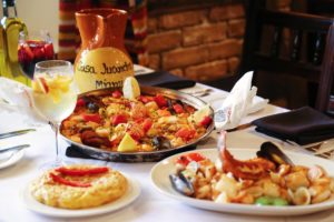 Spanish dishes from Casa Juancho in Miami