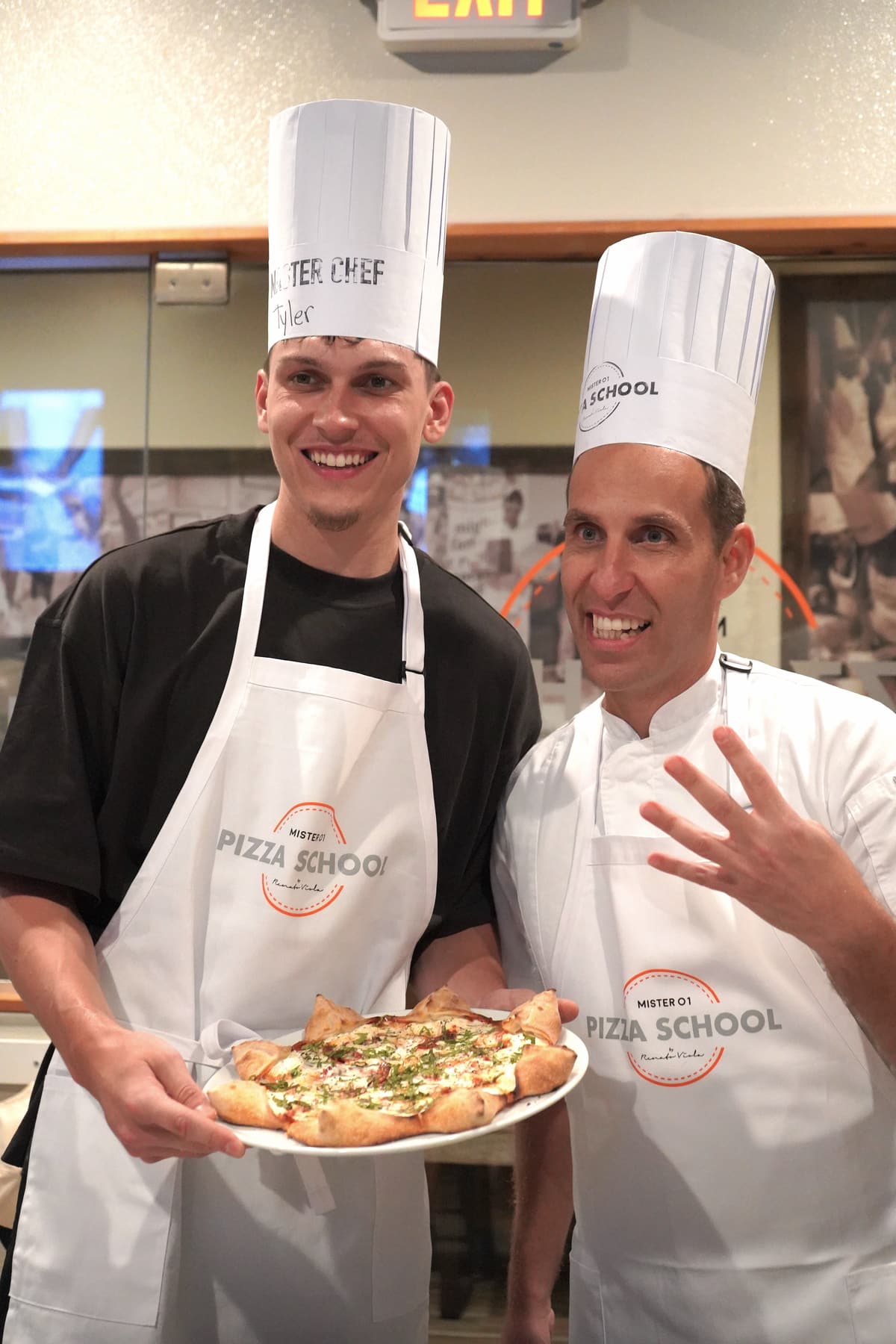 Tyler Herro and Chef Renato Viola