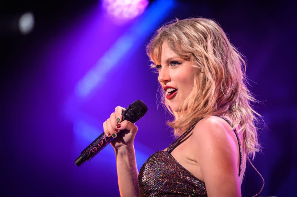 Taylor Swift performs at the 2019 Z100 Jingle Ball at Madison Square Garden